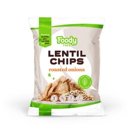 Foody free lencsechips pirított hagymával - 50g