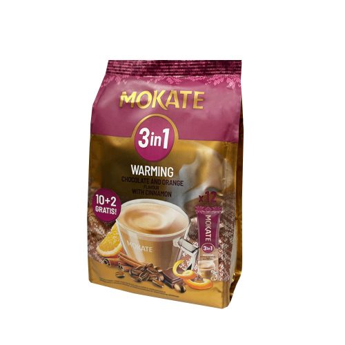 Mokate 3in1 csoki-narancs-fahéj 12*17g