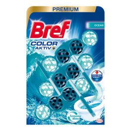 Bref Color Aktiv WC frissítő Torquoise Ocean - 3x50g