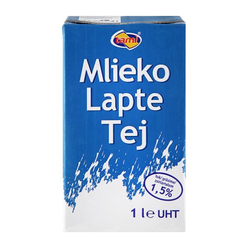 Lapte UHT tej 1,5% - 1l