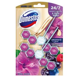   Domestos Aroma Lux wc-rúd Hibiscus Oil & Wild Berries - 2x55g