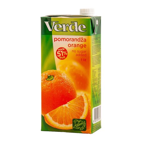 Verde narancs nektár 51% - 1l