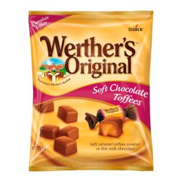   Werthers Original Soft vajkaramella tejcsokoládéval bevonva - 70g
