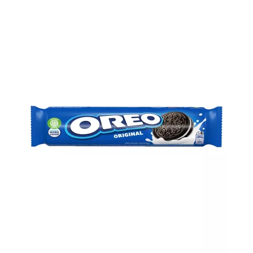 Oreo Original vaníliaízű töltelékkel töltött kakaós keksz - 154g