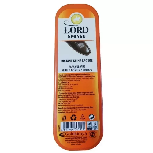 Lord cipőápoló szivacs szilikonos - 1 db