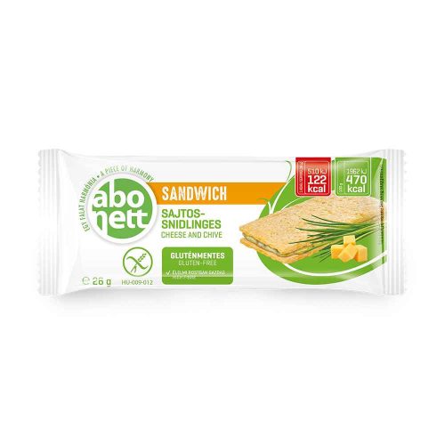 Abonett Sandwich sajtos-snidlinges (gluténmentes) - 26 g