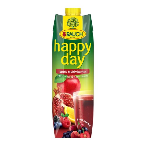 Happy Day Piros Multivitamin 100% - 1 l