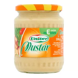 Univer mustár üveges - 530g
