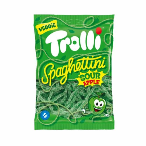 Trolli spaghettini gumicukor alma - 100g