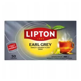 Lipton Earl Grey filteres tea 50 filteres - 75g
