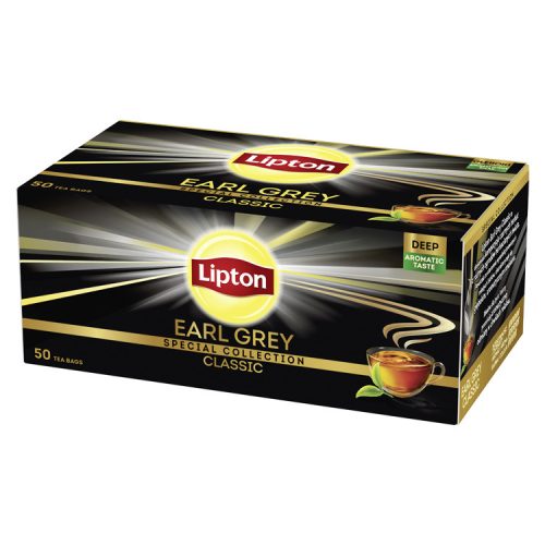 Lipton Earl Grey filteres tea 50 filteres - 75 g