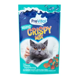   Prevital Snack ropogós jutalomfalat macska lazac-pisztráng-hering 60g