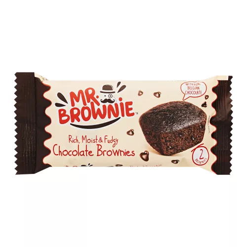Mr. Brownie belga csokoládé darabos - 50g