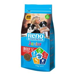 Reno száraz kutya junior marha - 3kg