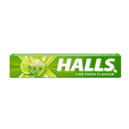   Halls lime-ízű, töltetlen keménycukorka C-vitaminnal - 33,5g