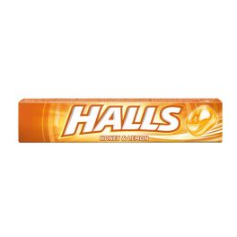 Halls citromízű, mézes, töltetlen keménycukorka - 33,5g