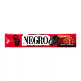   Győri Negro classic mentol-ánizs ízű töltött keménycukorka - 33,5g