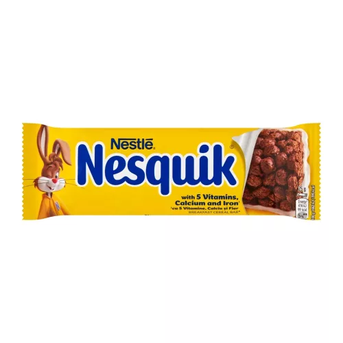 Nestlé Nesquik ropogós, kakaós gabonapehely-szelet - 25g