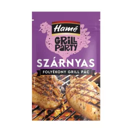 Hamé Grill Party Szárnyas folyékony grill pác - 80g