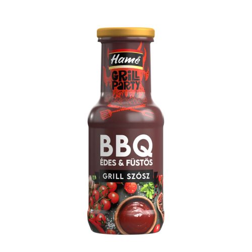 Hamé Grill Party BBQ Édes&füstös grillszósz - 250ml