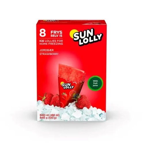 SunLolly eper ízű jégnyalóka - 480ml