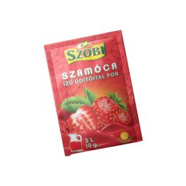 Szobi szamóca ízű italpor - 10 g