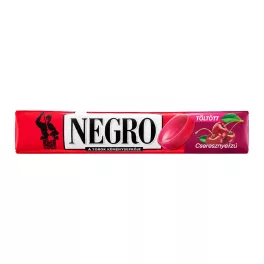   Győri Negro cseresznyeízű, töltött keménycukorka - 33,5g