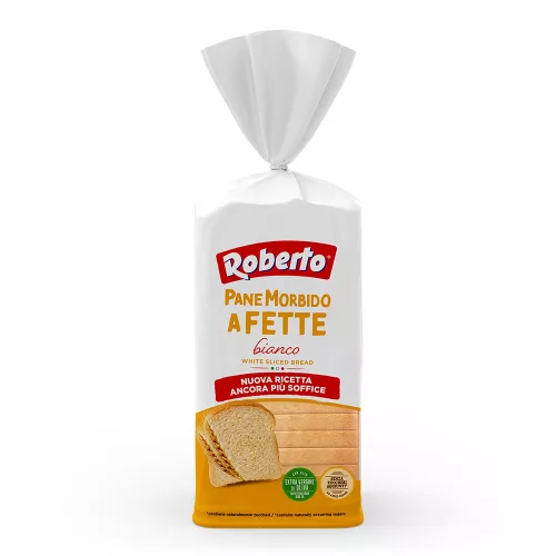 Roberto Pane Bianco szeletelt fehér kenyér - 400g