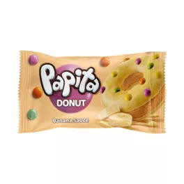 Sölen Papita Donut sütemény banános bevonattal -  40g