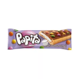   Sölen Papita tejes krémmel töltött keksz cukordrazséval - 33g