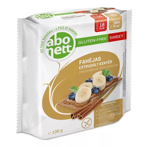 Abonett fahéjas extrudált kenyér (gluténmentes) - 100g