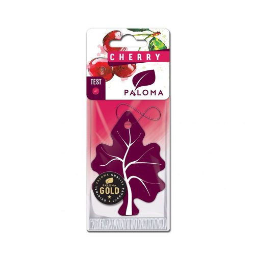 PALOMA GOLD cseresznye illatú autóillatosító - 1db