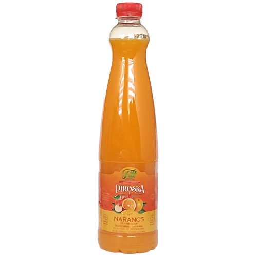 Piroska Fitt Light narancs ízű gyümölcsszörp - 700ml