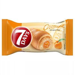 7DAYS croissant sárgabarackos töltelékkel - 60g