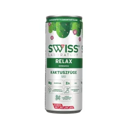   Swiss Laboratory Relax Mg+Zn kaktuszfüge ízű szénsavas ital - 250ml