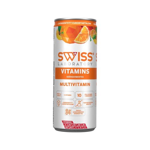 Swiss Laboratory Vitamins 1000C multivitamin szénsavmentes ital - 250 ml