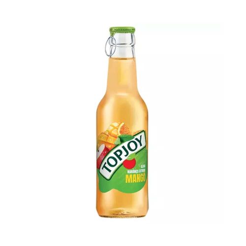TopJoy mangó-alma-naracs-citrom ízű üveges üdítőital - 250ml