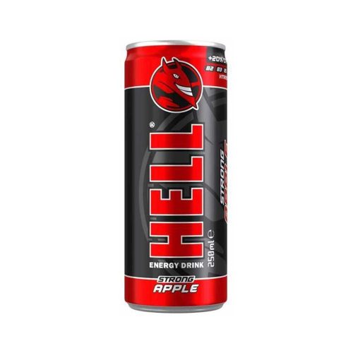 Hell Strong apple dobozos energiaital - 250 ml