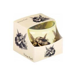   Illatmécses üveges Vintage angels - jegeskávé illatú IL5