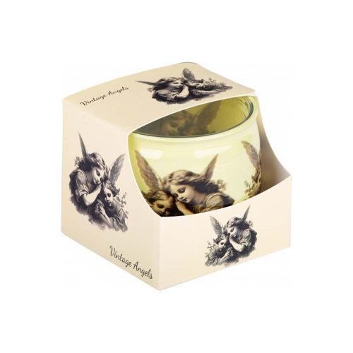 Illatmécses üveges Vintage angels - jegeskávé illatú IL5