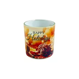   Happy holiday üveges illatmécses forralt bor illatú (RÓMA )