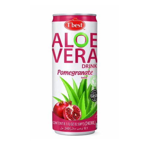 TBest gránátalma ízű aloe vera ital - 240ml