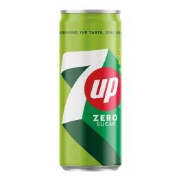   7UP Zero energiamentes citrom-lime ízű szénsavas üdítőital - 330 ml