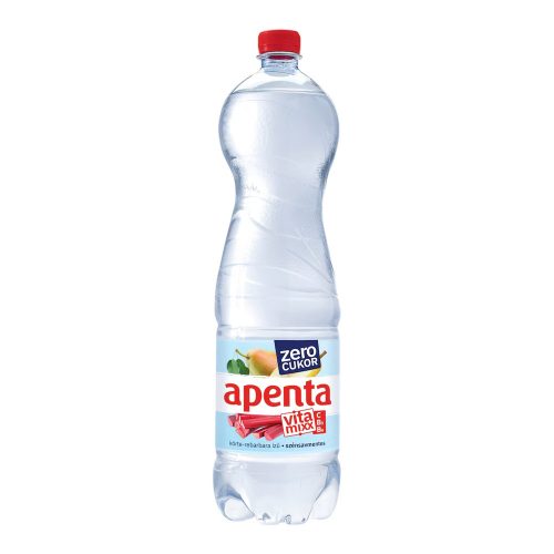 Apenta VitaMixx körte-rebarbara ízesített ásványvíz - 1500 ml
