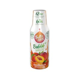   FruttaMax Bubble12 őszibarack ízű gyümölcsszörp - 500 ml
