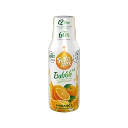 FruttaMax Bubble12 narancs ízű gyümölcsszörp - 500 ml