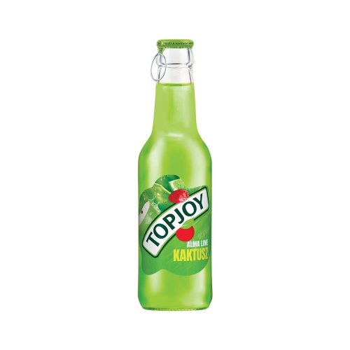 Topjoy Alma-Lime-Kaktusz ízű üveges üdítőital - 250Ml