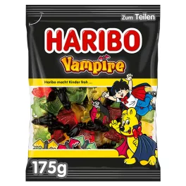   Haribo Vampire gyümölcsízű gumicukorka medvecukorral - 175 g