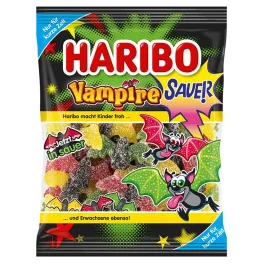   Haribo Vampire Sauer gyümölcsízű savanyú gumicukorka medvecukorral - 175 g