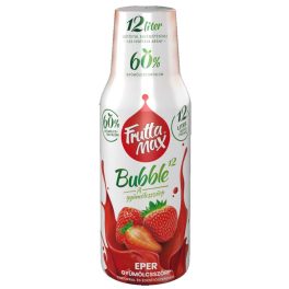 FruttaMax Bubble12 eper ízű gyümölcsszörp - 500 ml